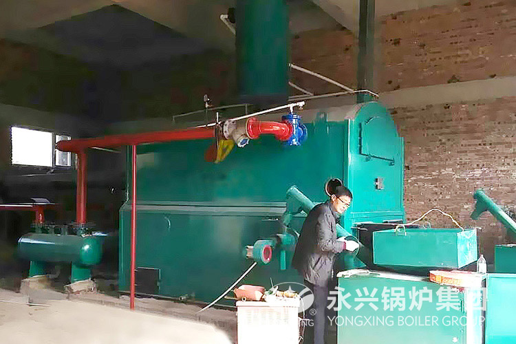 biomass hot water boiler