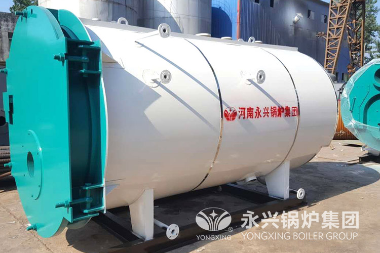 steam boiler for feed plant